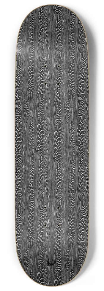 Damascus Steel 9.00 9 Inch Skateboard
