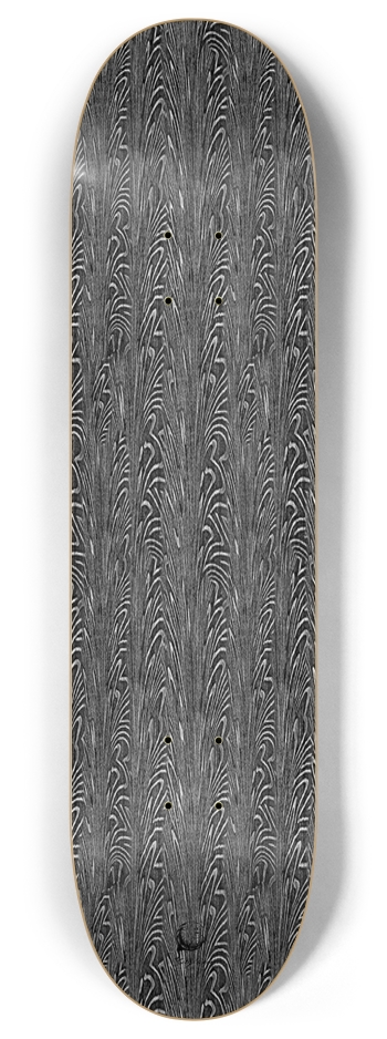 Damascus Steel 8.00 8 Inch Skateboard Deck