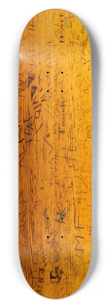 School Desk 8.50 8-1/2 Skateboard Deck