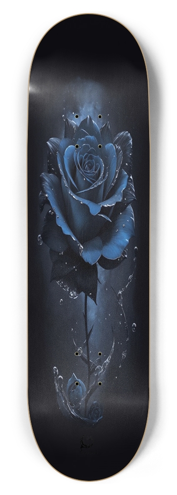 Blue Rose 8.75 8-3/4 Inch Skateboard