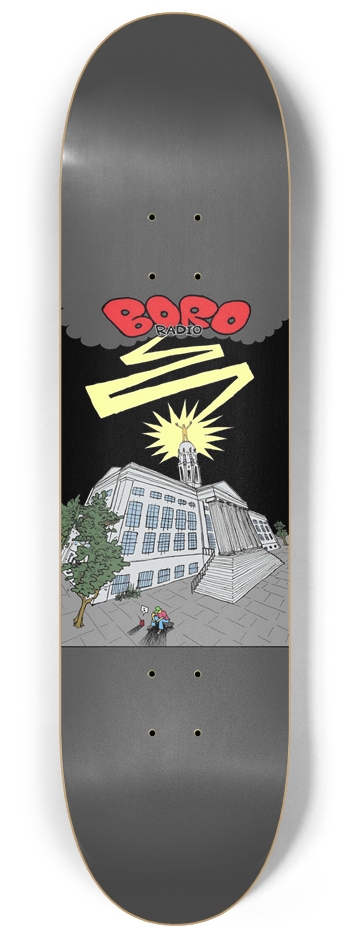 BORO Radio 8-1/4 Skateboard Deck