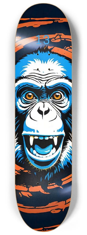 Dope Chimp 13 8-1/4 Skateboard Deck
