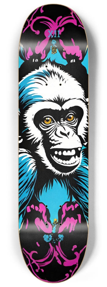 Dope Chimp 12 8-1/4 Skateboard Deck
