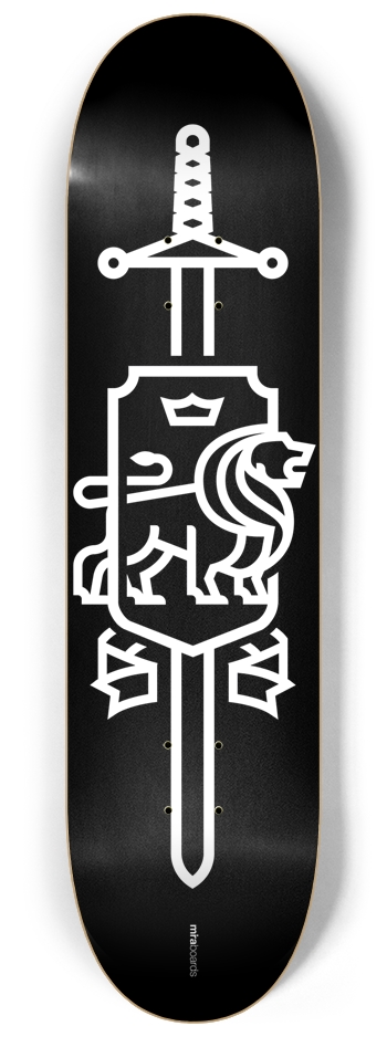 Heraldry | Lion 8-1/4 Skateboard Deck