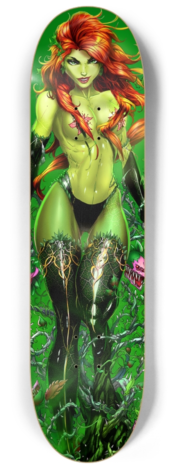 Poison Ivy Garden Naughty 8-1/4 Skateboard Deck
