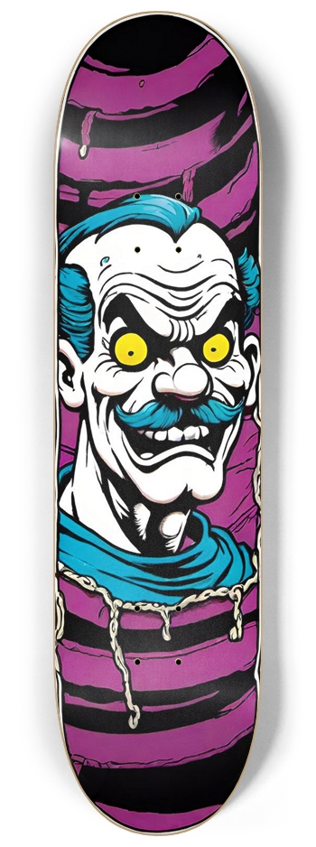Abomination Mustache 01 8-1/4 Skateboard Deck