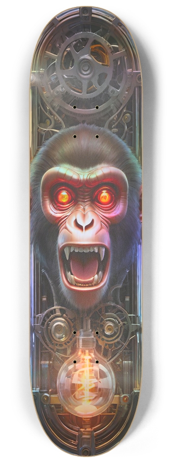 Abomination Monkey 03 Hologram 8-1/4 Skateboard Deck