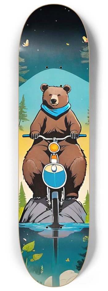 Bear Share Rider 01 8-1/4 Skateboard Deck
