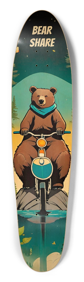 Bear Share Rider 01 Longboard Longboard Shape