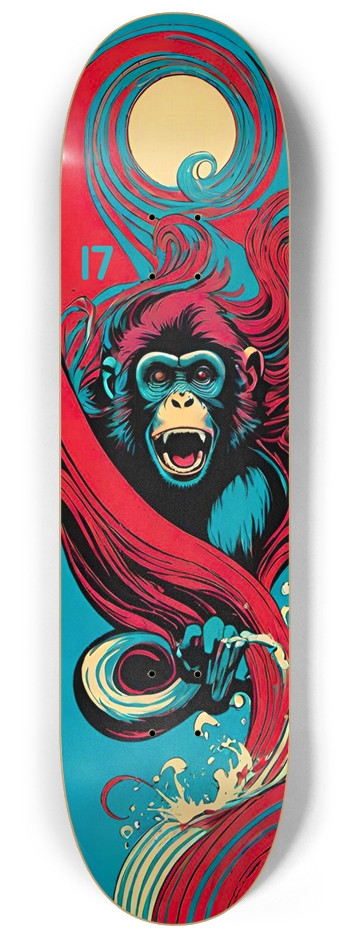 Dope Chimp 017 8-1/4 Skateboard Deck