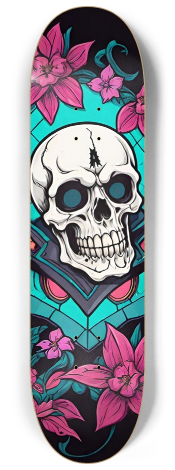 Abomination Deep Orchid 01 8-1/4 Skateboard Deck