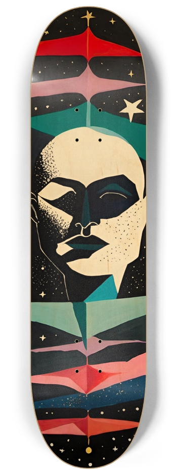 Abomination Nation 03 Natural Wood 8-1/4 Skateboard Deck