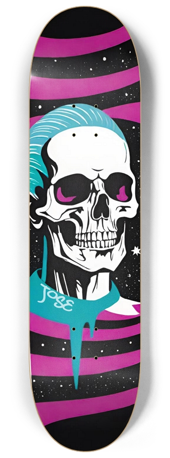Abomination Jose 01 Signed 8-1/4 Skateboard Deck