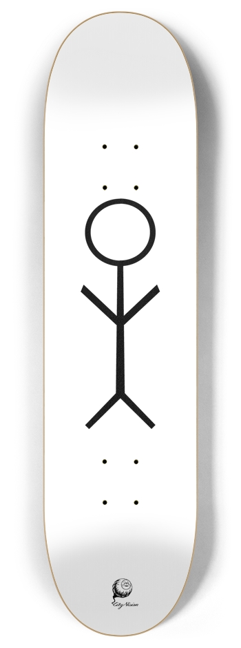 Stick Figure 8.00 8 Inch Skateboard Deck