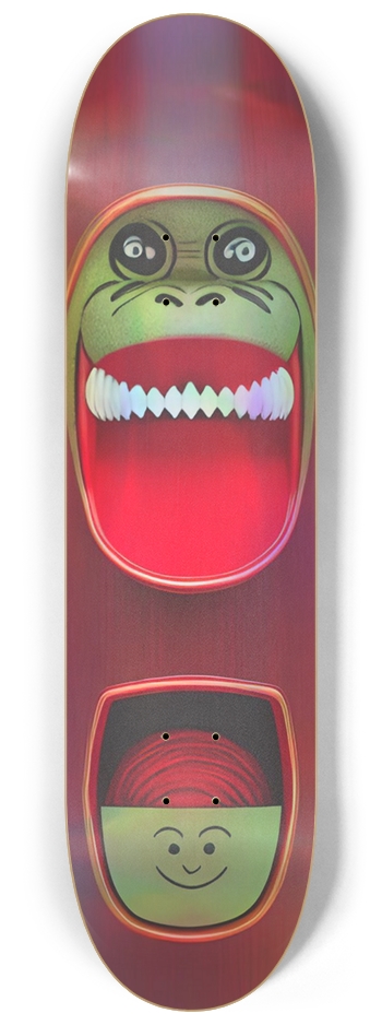 Dope Chimp 032 Limited Hologram 8-1/4 Skateboard Deck
