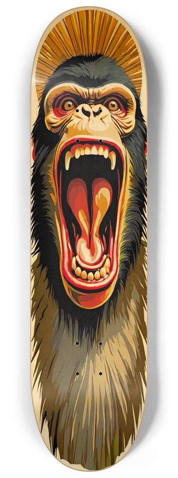 Dope Chimp 030 Jesus Natural 8-1/4 Skateboard Deck
