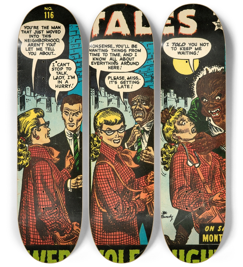 Joe Maneely - WWBN - Marvel Tales #116 3 Deck Wall Series