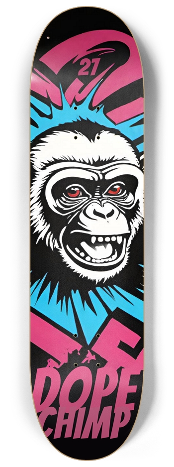 Dope Chimp 027 8-1/4 Skateboard Deck