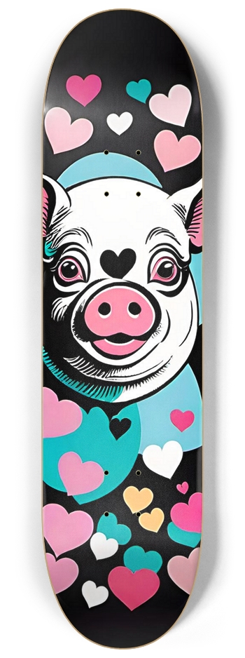 Abomination Porker 01 8-1/4 Skateboard Deck