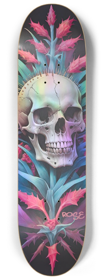 Abomination Rose 01 Signed Limited 8-1/4 Skateboard Deck