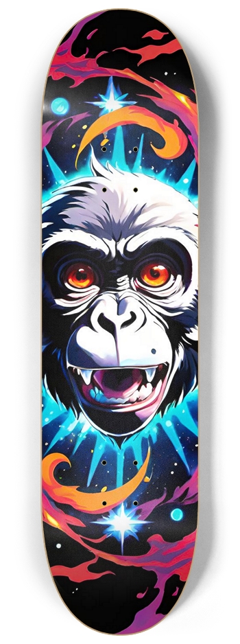 Cosmic Monkey Time 02 8-1/4 Skateboard Deck