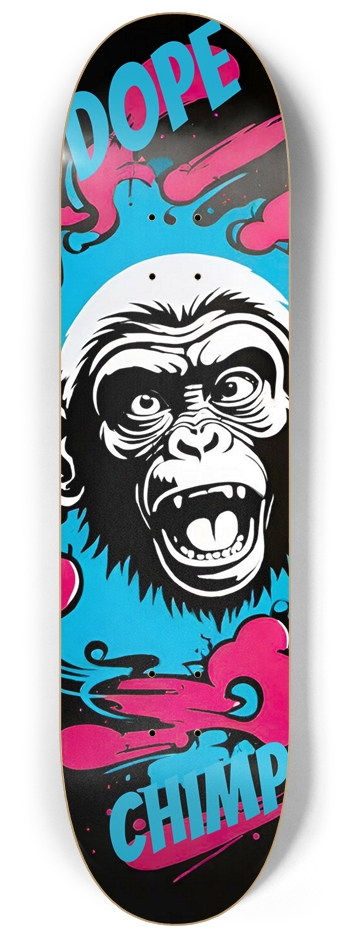 Dope Chimp 025 8-1/4 Skateboard Deck