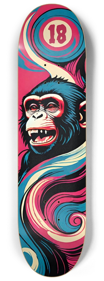 Dope Chimp 018 Limited 8-1/4 Skateboard Deck