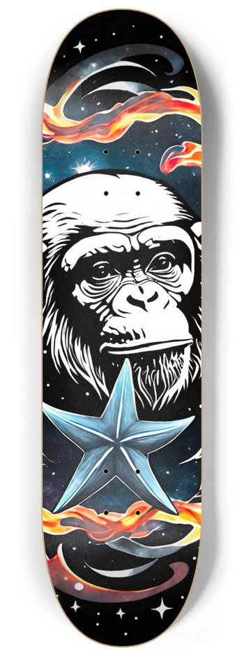 Dope Chimp 035 Limited  8-1/4 Skateboard Deck