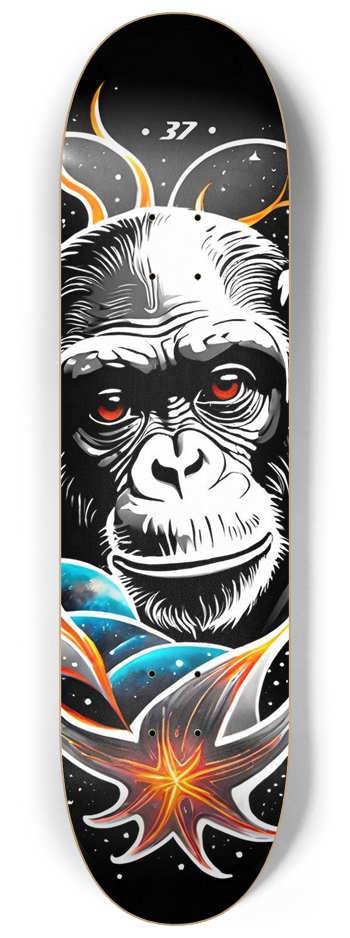 Dope Chimp 037 Limited 8-1/4 Skateboard Deck