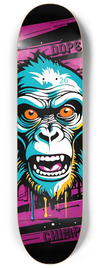Dope Chimp 026 8-1/4 Skateboard Deck