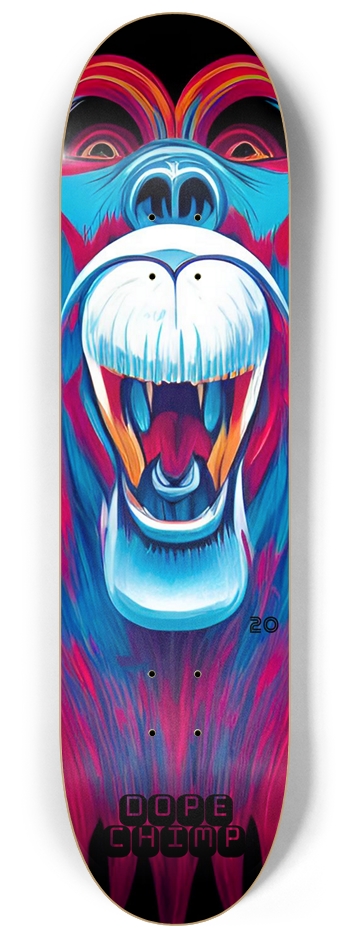 Dope Chimp 020 Limited 8-1/4 Skateboard Deck