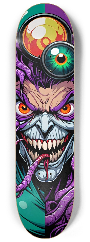 Fugitive 01 Villain 8-1/4 Skateboard Deck