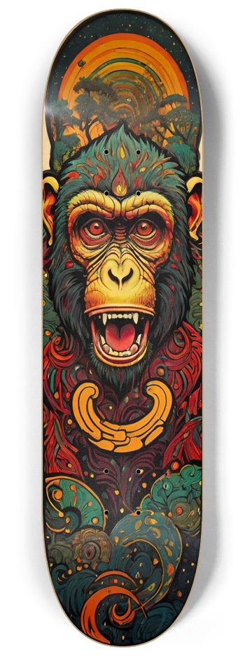 Dope Chimp Zen 01 Natural 8-1/4 Skateboard Deck