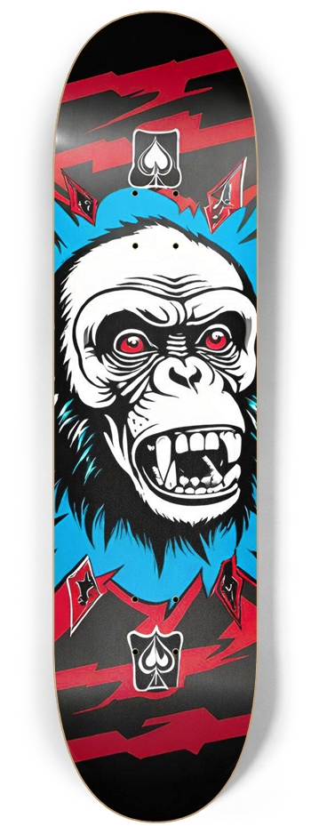 Dope Chimp Spades 02 8-1/4 Skateboard Deck