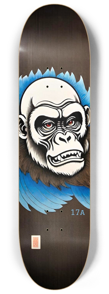 GO-RILLA Deck 17A Limited 8-1/4 Skateboard Deck