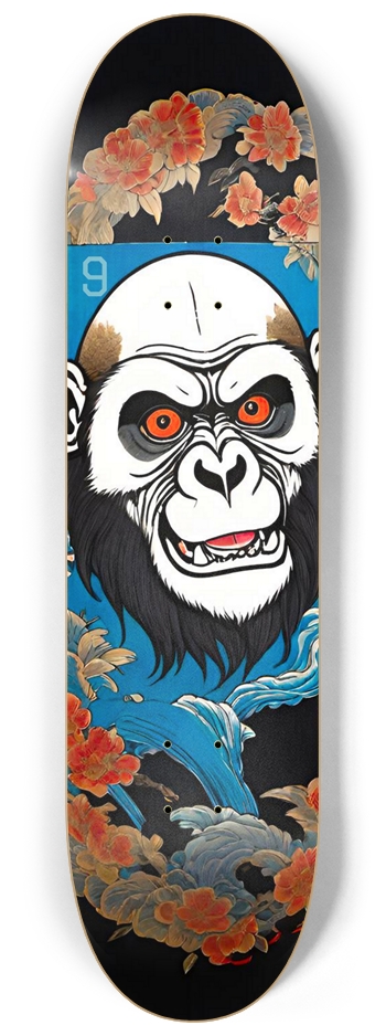 GO-RILLA Deck 09 Original 8-1/4 Skateboard Deck