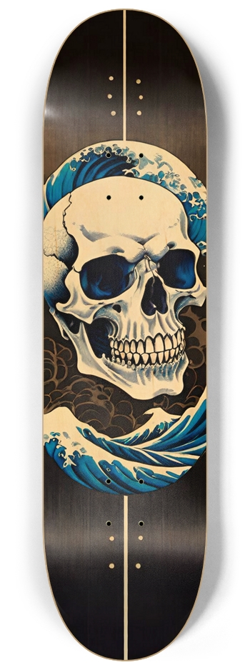 Abomination Great Wave 01 Limited Natural 8-1/4 Skateboard Deck