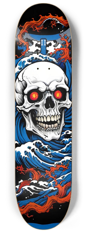 Abomination Great Wave 02 original  8-1/4 Skateboard Deck