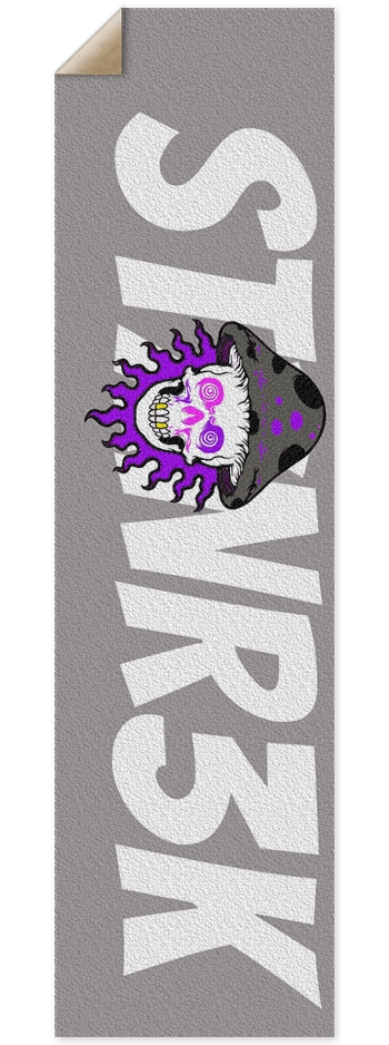 STXNR3K grey Custom Griptape 9 x 33 Inch Griptape