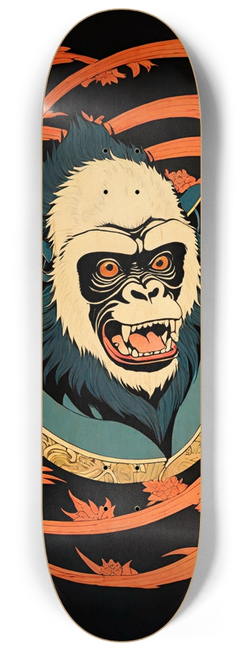 GO-RILLA Deck 08 Limited Natural 8-1/4 Skateboard Deck