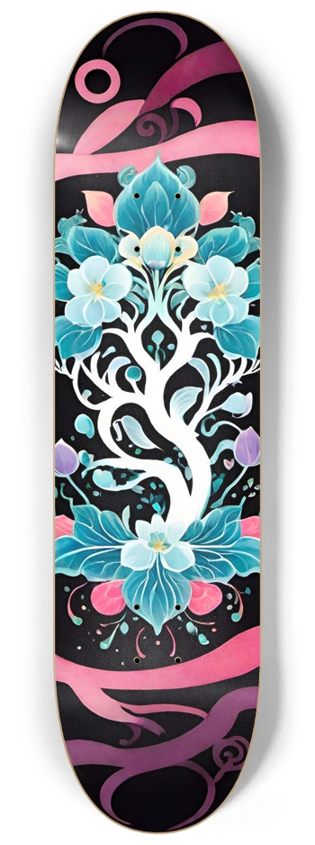 Hmong Lotus 01 Original 8-1/4 Skateboard Deck