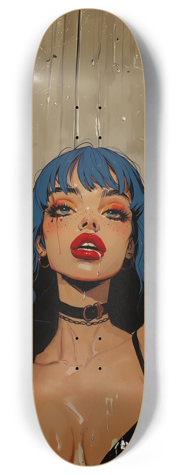 Sexy rocky girl Skateboard 8 Inch Skateboard Deck