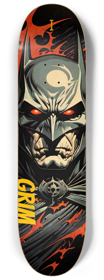 Urban Ninja Grim 01 Limited Natural 8-1/4 Skateboard Deck