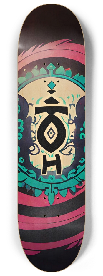 ABOMINATION Hmong 05 Graffiti Airbrush 8-1/4 Skateboard Deck