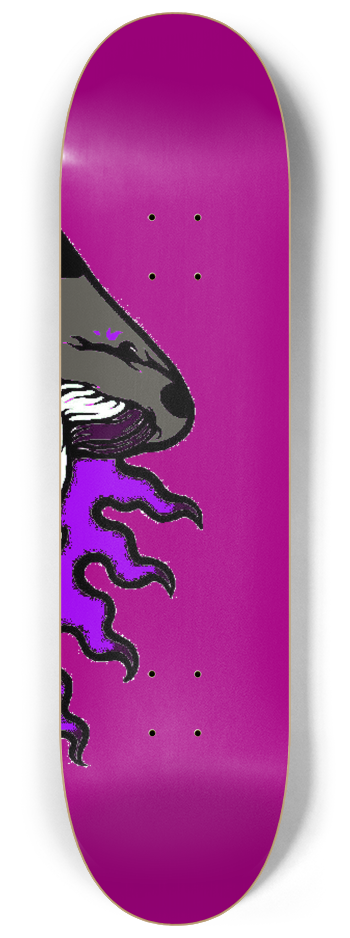 psychodelic Skateboard 3 way wall banger #3 8-1/4 Skateboard Deck