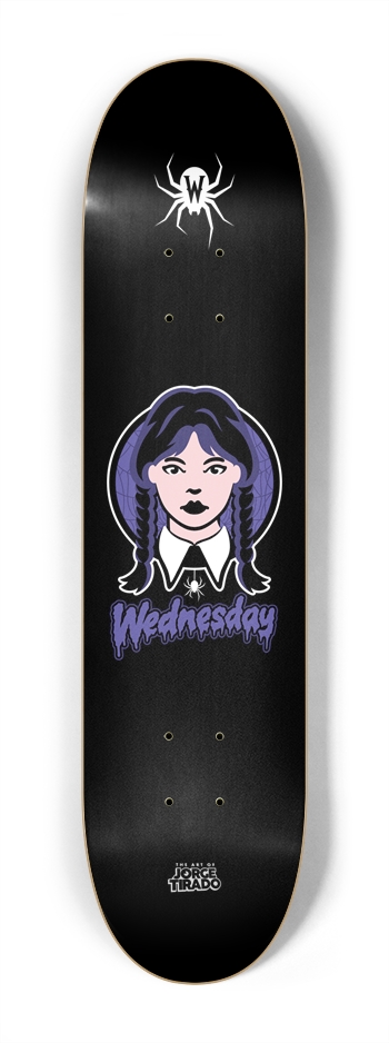 Wednesday Custom Skateboard - Mini 7-1/4 Mini/Kid Skateboard