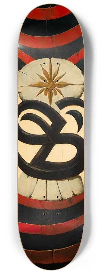 Hmong 07 Power Natural Bamboo Wood 8-1/4 Skateboard Deck