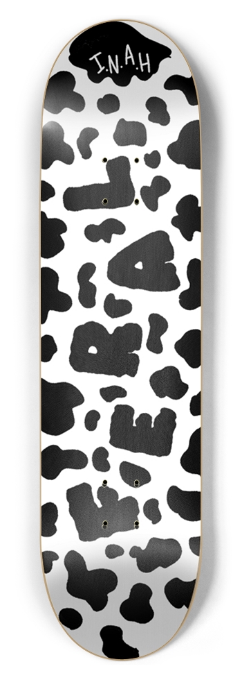 Feral Cow Board 8.5 8-1/2 Skateboard Deck