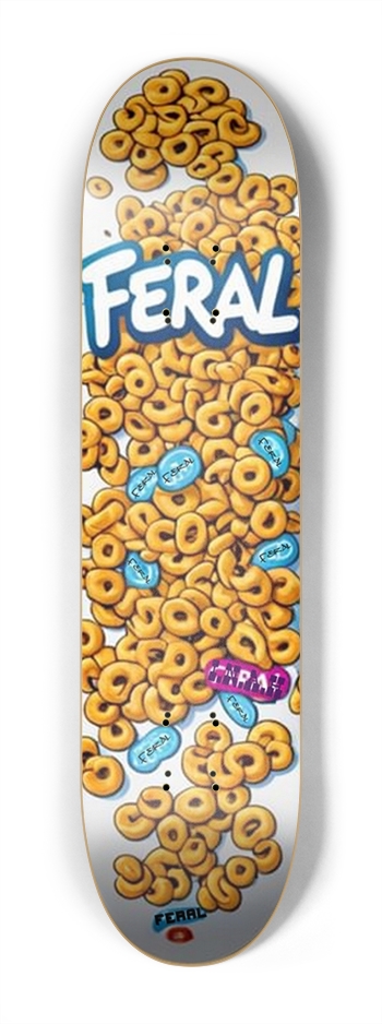 Feral Cereal Bowl MINI DECK 7-1/4 Mini/Kid Skateboard