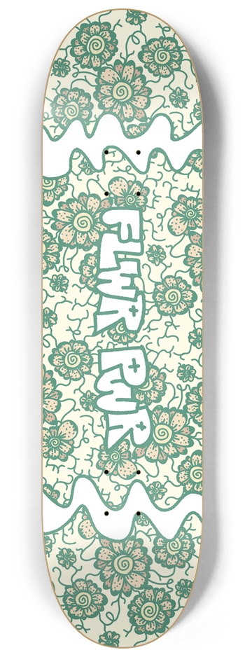 FLWR PWR 8-1/4 Skateboard Deck